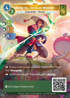 Yong-Su, Tisserand Verdoyant