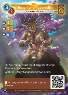 Fille d'Yggdrasil