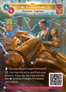 Dr Frankenstein