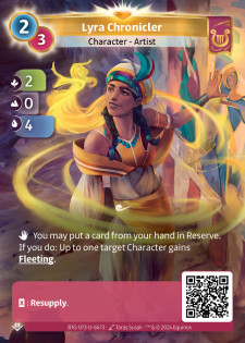 Chroniqueuse Lyra