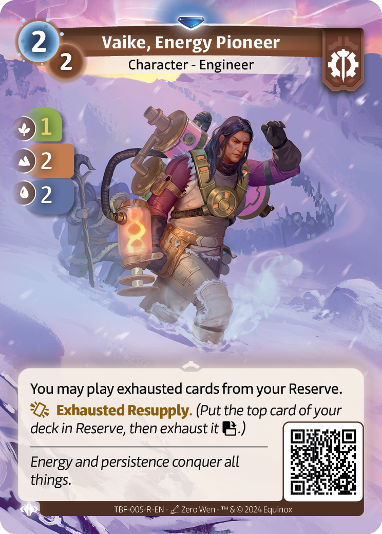 Vaike, l'Énergéticienne
