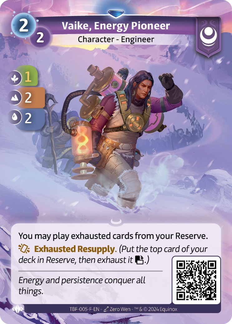 Vaike, l'Énergéticienne