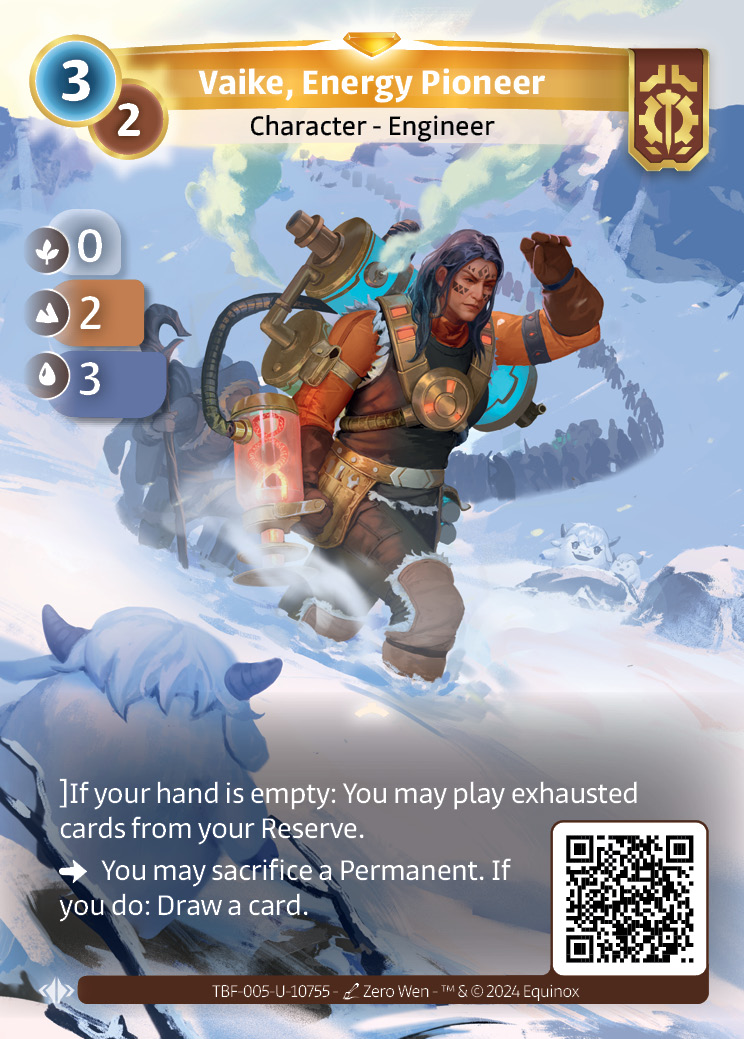 Vaike, l'Énergéticienne