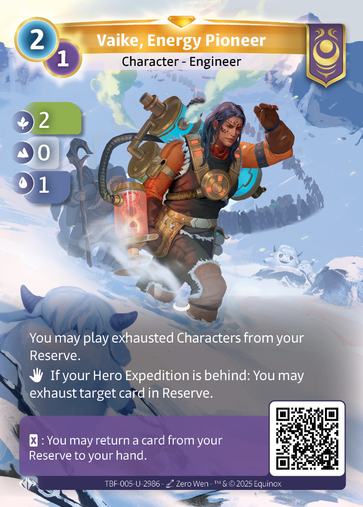 Vaike, l'Énergéticienne