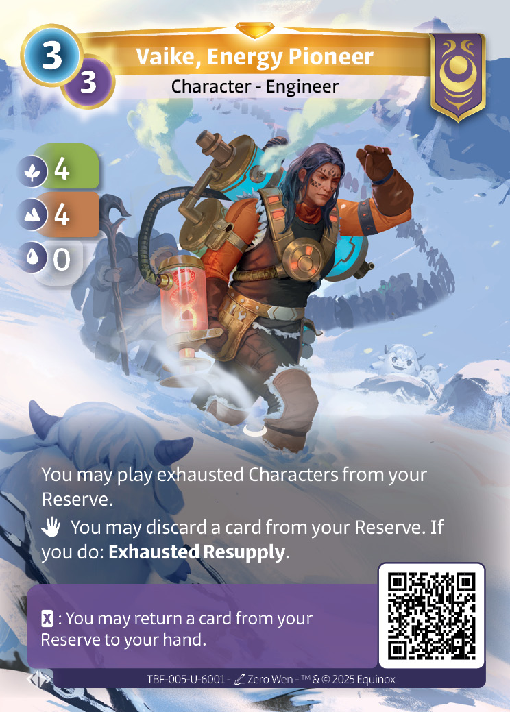 Vaike, l'Énergéticienne