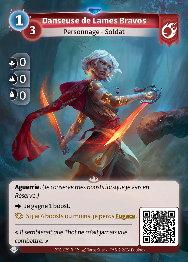 Danseuse de Lames Bravos