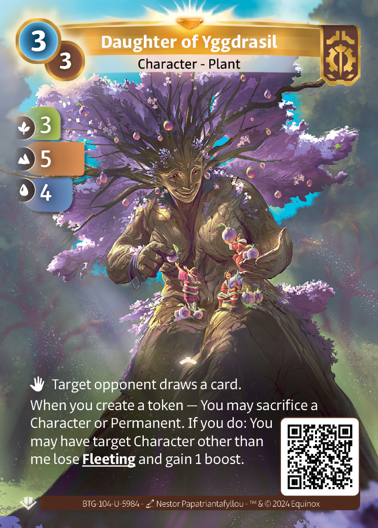 Fille d'Yggdrasil